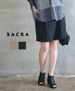 【20%OFF】【LINEクーポン有】【2025年春夏新作】サクラ SACRA ショートパンツ キュロット パンツ ショート丈 膝上 大人カジュアル おしゃれ 麻 リネン・125107112-3342501(レディース)(◎)