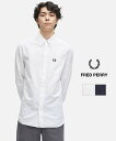 【ポイント2倍】【LINEクーポン有】【2025年春夏新作】フレッドペリー FRED PERRY シャツ 長袖 オックスフォードシャツ トップス ブラウス ボタ...