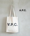 【LINEクーポン有】【2025年春夏新作】アー・ペー・セー A.P.C. トートバッグ キャンバス バッグ 鞄 ユニセックス ロゴ A4 肩掛け シンプル お...