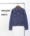 【LINEクーポン有】【2025年秋冬新作】レッドカード トーキョー RED CARD TOKYO デニム ジャケット アウター Gジャン 長袖 羽織り カジュ...