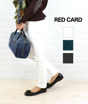 【レッドカード RED CARD】コットン ポリエステル コーデュロイ スキニーパンツ “Taxi”・33590-2941402【レディース】