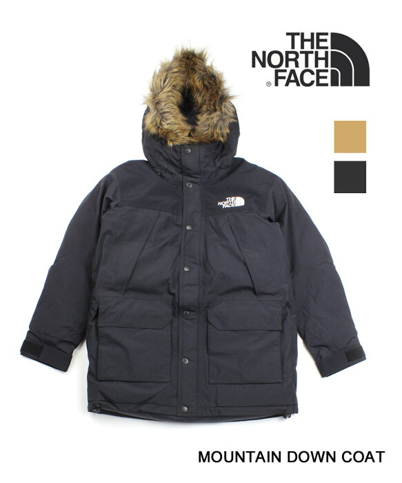 (ザ ノースフェイス THE NORTH FACE)メンズ ゴアテックス フードファー付き ダウンコート ダウンジャケット マウンテンダウンコート Mountain Down Coat・ND91935-2532002(メンズ)