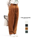 【ザ シンゾーン THE SHINZONE】コットン混 ツータック トムボーイパンツ TOMBOY PANTS ハイウエストパンツ・20AMSPA64-4432102【レディース】【クーポン対象外】