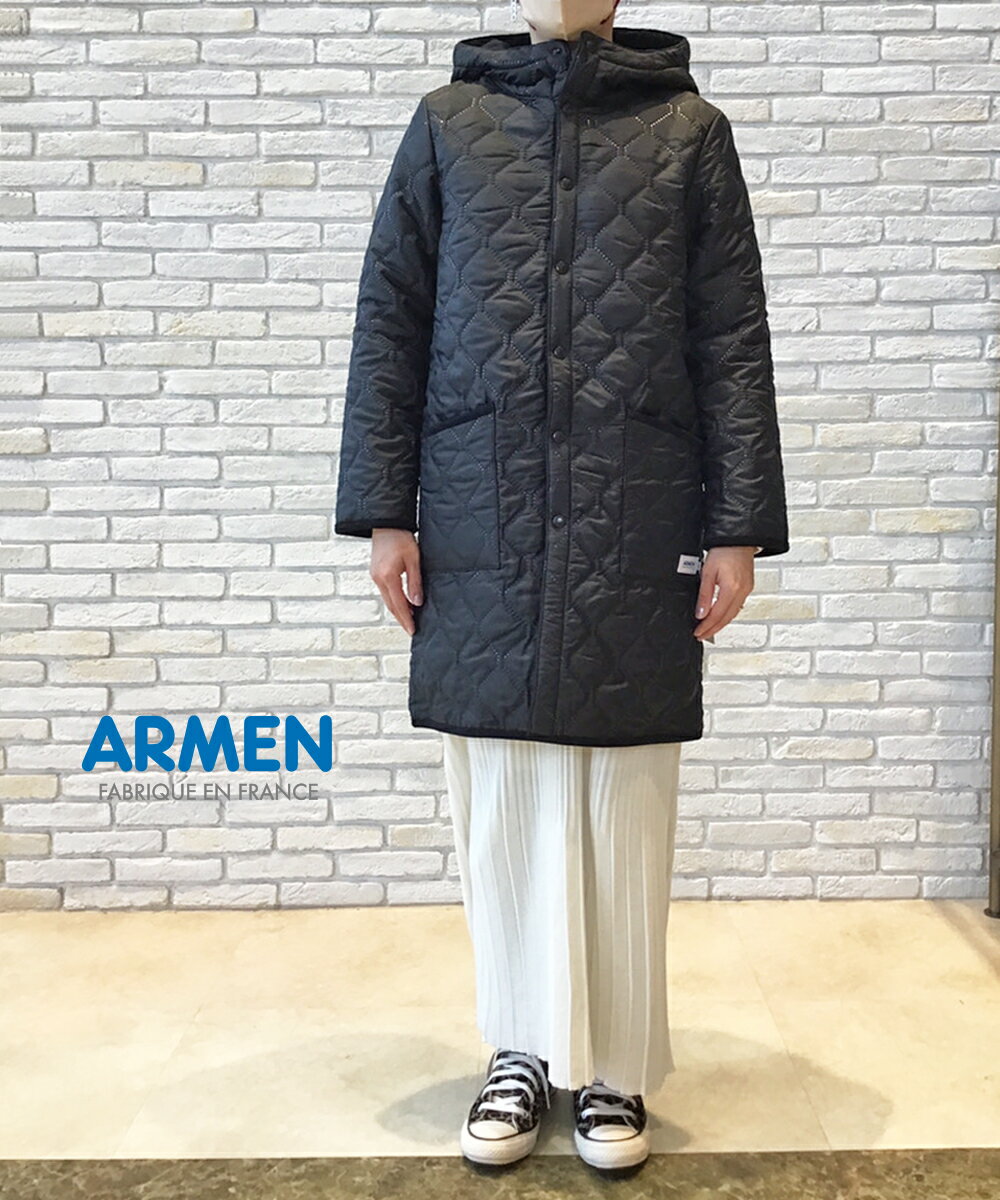 即日出荷 アーメン ARMEN オーバーサイズフード付きコート