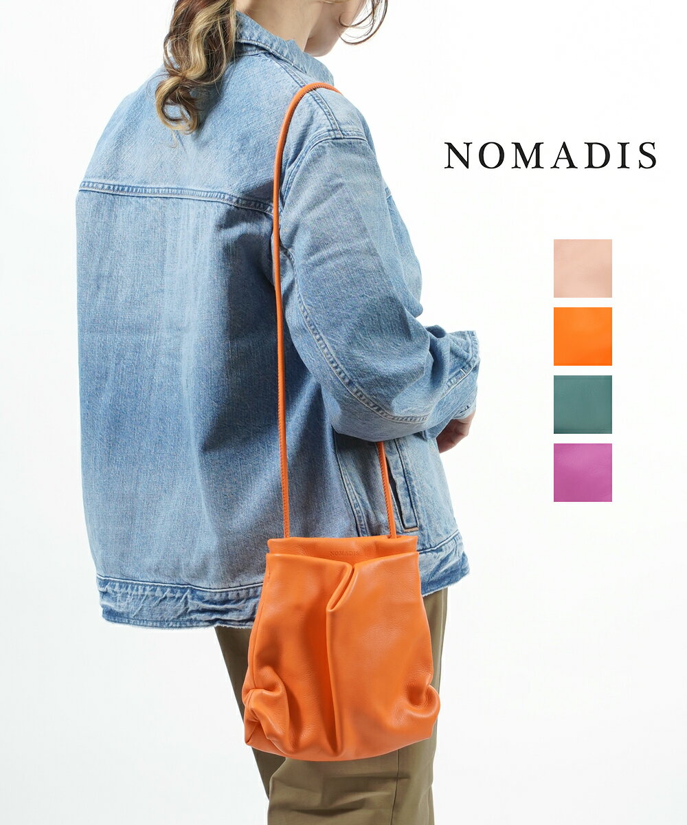 【20%OFF】ノマディス NOMADIS レザー クロスボディバッグ ショルダーバッグ MOUS・22AW-N115-00-4872202(レディース)