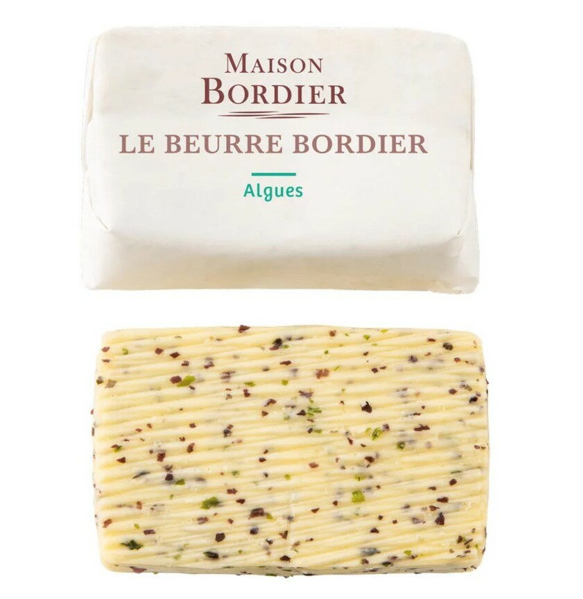 Cheese, Dairy - 【あす楽】ボルディエ　手ごねバター　アルグ(海藻)　125g【冷蔵】賞味期限：2026.5.31