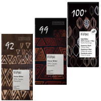 【送料無料(メール便)】創健社　ヴィヴァーニ（Vivani）チョコ　ハイカカオ（100%99％92％）80gx3個セットのサムネイル