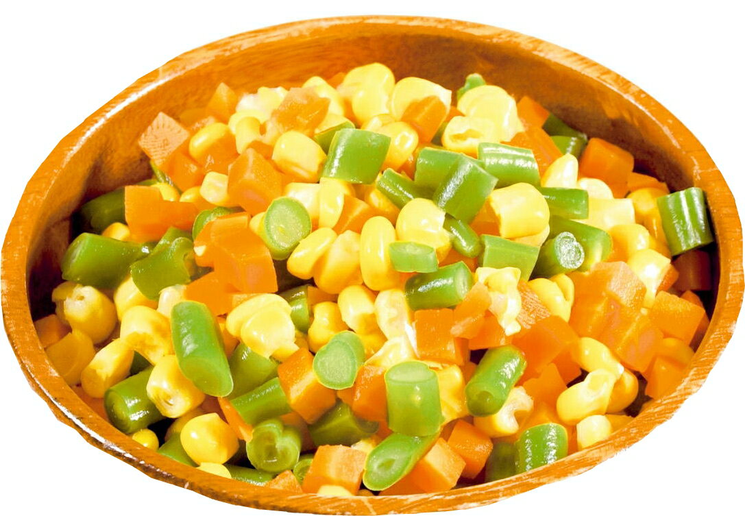 【送料無料】日岡商事【具材解凍】ミックスベジタブル(国内産)200g【冷凍】x2個セット