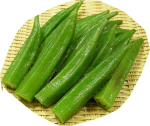【送料無料】日岡商事 【冷凍】おくら(九州産) 200g x2個セット