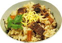 日岡商事【具材解凍】穴子ごはんの素 3合用(煮穴子70g・調味野菜145g)【冷凍】