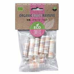 【送料無料(メール便)】創健社 有機フルーツラムネ 62g x2個セット