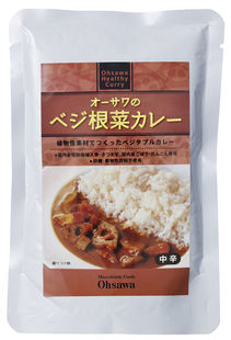 【送料無料】オーサワのベジ根菜カレー 中辛タイプ 200g x4個セット