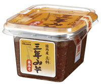 国内産立科三年みそ(米)　300g　オーサワジャパン