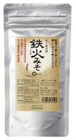 【送料無料(メール便)】オーサワの鉄火みそ(麦みそ)　70g