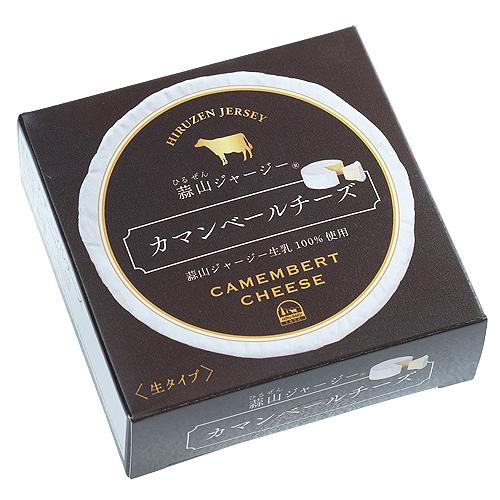 蒜山（ひるぜん）酪農　蒜山ジャージ―カマンベールチーズ 紙箱入り 125g