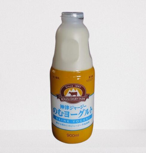 【送料無料】神津ジャージー のむヨーグルト 900ml×4個セット 神津牧場