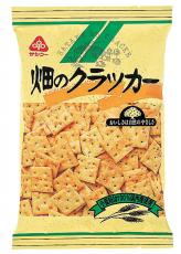 国内産小麦粉を主原料に5種類の野菜を加えたさっぱり塩味のクラッカーです。原材料　小麦粉（北海道産）、植物油脂（パーム油：マレーシア産等）、ショートニング（パーム油：マレーシア産等）、乾燥野菜（玉ネギ：アメリカ産、ネギ：中国産、赤ピーマン：チリ産、ニンジン：中国産、キャベツ：中国産）、食塩、イースト、膨張剤（重曹）栄養成分　100gあたりエネルギー　507kcal