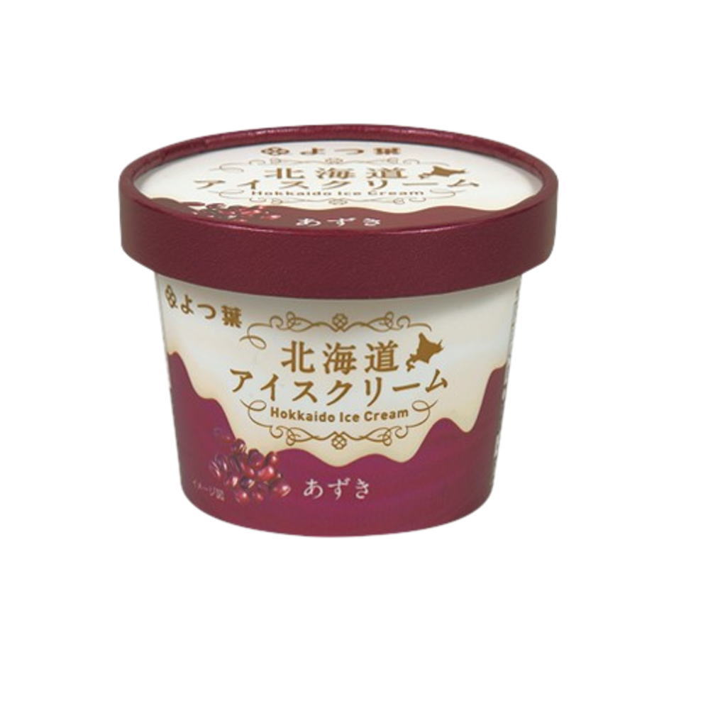 乳原料は北海道産を100%使用しています。こしあんを使用したアイスクリームにあずきの粒をトッピングしました。濃厚でまろやかなミルク感があずきの素朴なおいしさを引き立てます。安定剤・乳化剤・香料・着色料は使用していません。 内容量 100ml 種類別名称 アイスクリーム 原材料名 クリーム（北海道製造）、脱脂濃縮乳（北海道製造）、こしあん、小豆甘納豆、砂糖、水あめ、卵黄（卵を含む） 保存方法 要冷凍（-18℃以下） 栄養成分　1個（100ml）当たり エネルギー209kcal たんぱく質4.3g 脂質11.2g 炭水化物22.8g 食塩相当量0.11g アレルギー物質（28品目中） 乳成分・卵
