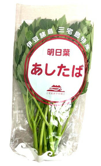 【送料無料】【朝市場直行】東京都ほか　明日葉（あしたば）約100g　x2個セット【冷蔵】 2