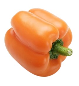 【朝市場直行】韓国ほか パプリカ オレンジ色 1個 約120g x6個セット【冷蔵】