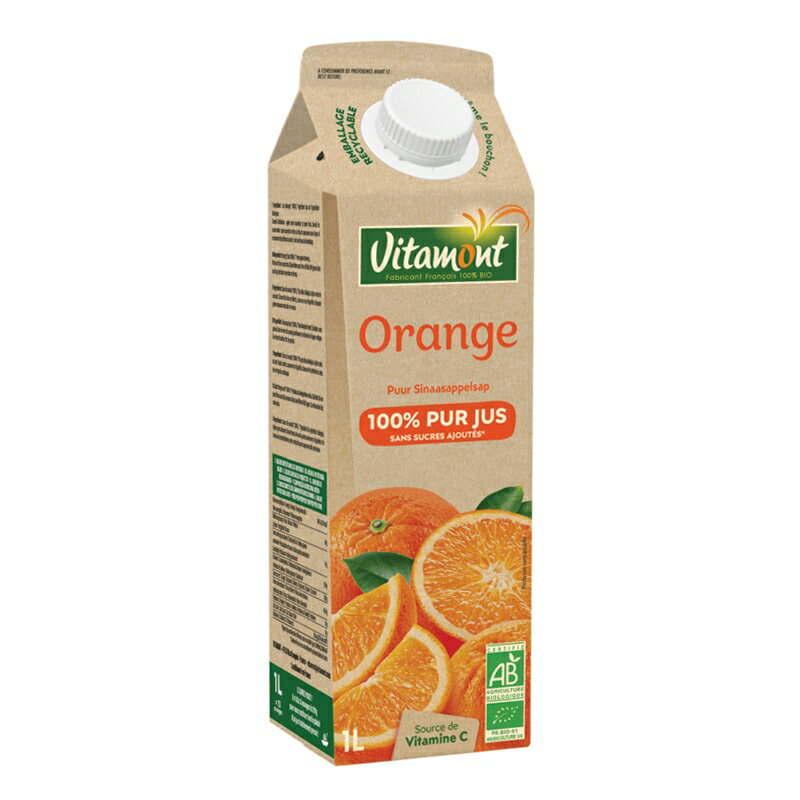 Vitamont（ヴィタモン）『オーガニック オレンジジュース』
