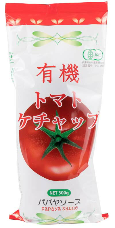 【送料無料】恒食　パパヤソース　有機トマトケチャップ　300g　x2個セット