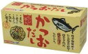 ☆かつお節、昆布、食塩の入った溶けやすい顆粒タイプのだしの素です。 ☆アミノ酸やたんぱく加水分解物を使用せず作った味わい深いおだしです。 ☆枕崎産かつお節、北海道産昆布の素材を生かしました。 ☆砂糖はてんさい糖を使用しています。 ☆1袋(8g)のご使用量の目安 　　　みそ汁・・・6〜7杯分（　900〜1000ml） 　　　鍋　物・・・6〜7人分（1100〜1200ml） 　　　煮　物・・・4〜5人分（　900〜1000ml） 　　　おでん・・・5〜6人分（1100〜1200ml） 　　　麺つゆ・・・6〜7杯分（　700〜　800ml） ※溶かした時、多少不溶物が残りますが、これは鰹節・昆布等の成分ですので安心してお召し上がりください。 原材料： 食塩（国内製造）、麦芽糖、砂糖、かつお節粉末、酵母エキス粉末、こんぶ粉末 （アミノ酸やたんぱく加水分解物は不使用）