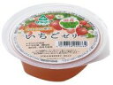 7大アレルゲン原料不使用。主要原料は国産由来。国産いちごの濃縮果汁を20％（生果汁換算）使用し、寒天でかためた、やわらか食感ゼリー。ゲル化剤、酸味料、着色料、香料不使用 原材料： 砂糖（てん菜（国産））、濃縮いちご果汁（いちご（国産））、寒天