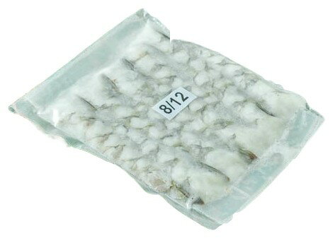 【BlackFridayセール・ポイント10倍】【朝市場直行】エビ　尾付むき伸ばしバナメイ海老（8-12）（入数1..