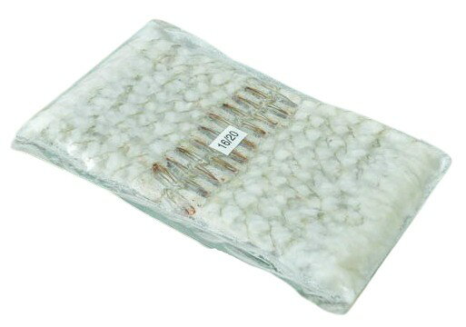 【BlackFridayセール・ポイント10倍】【朝市場直行】エビ　尾付むき伸ばしバナメイ海老（16-20）（入数20尾）ベトナムほか　360g位【冷凍】358564(4)