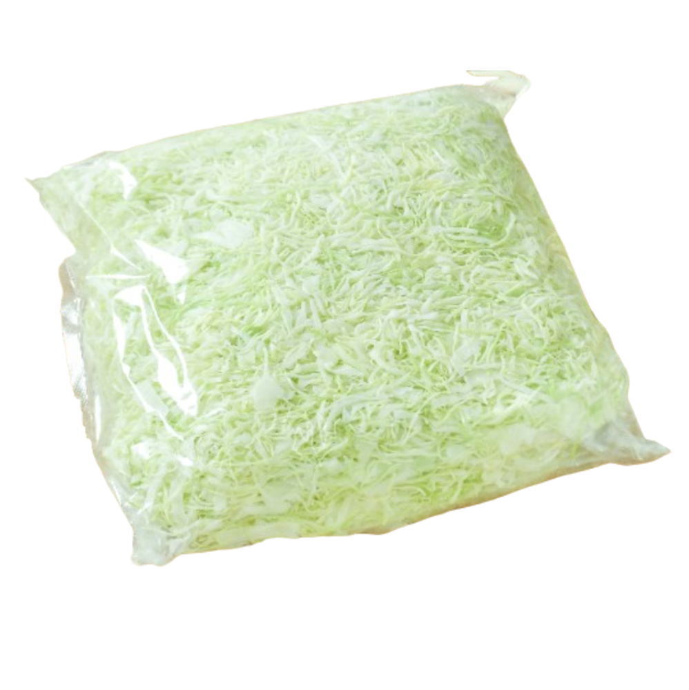 【朝市場直行】 カット野菜 カットキャベツ(1mm)(コールスロー) 茨城県ほか/国内加工 1kg位 (チルド)