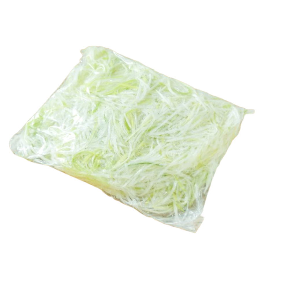 【朝市場直行】カット野菜　白髪ねぎ（1.7ミリカットねぎ）中国/国内加工　500g位【チルド】