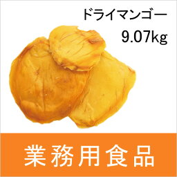 【送料無料】第3世界ショップ　業務用　ドライマンゴー　9.07kg