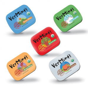 【送料無料（メール便）】アリサン　バーミント5種類セット　18gx5個有機ペパーミント、有機ウインターグリーン、有機シナモン、有機ジンジャー、有機カフェエクスプレスのサムネイル