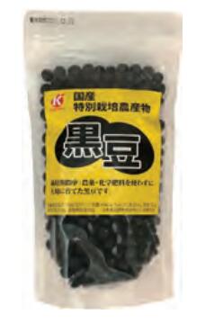 恒食　国産特別栽培農産物 黒豆　250g