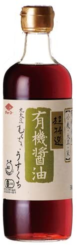 恒食　チョーコー醤油　超特選　有機醤油　うすくち　500ml