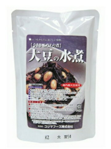 【送料無料(メール便)】恒食　コジマフーズ　大豆の水煮　230g　x2個セット