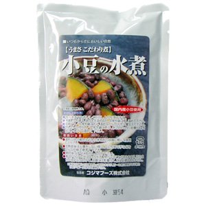 【送料無料(メール便)】恒食　コジマフーズ　小豆の水煮　230g