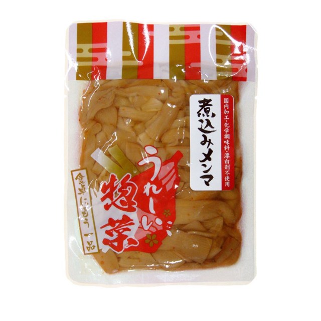 【送料無料(メール便)】恒食　マルアイ食品　煮込みメンマ　80g　x2個セット