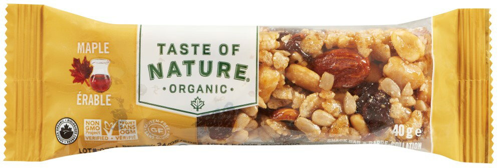 【送料無料】ムソー OGフルーツ&ナッツバー・メープル 1個 x2個セット