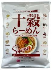 【送料無料】ムソー 桜井 十穀らーめん・しょうゆ味 89g x2個セット