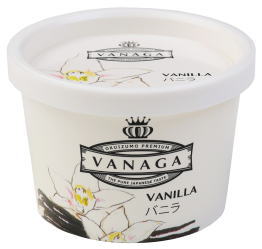 【冷凍食品】木次　VANAGAバニラアイスクリーム　120ml【冷凍】