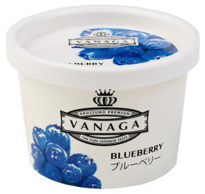 【送料無料】【冷凍食品】ムソー　木次　VANAGAブルーベリーアイスクリーム　120ml　x2個セット【冷凍】