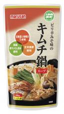 ピリ辛みそ味のキムチ鍋スープ 600g マルサン