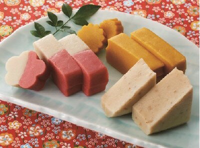 【おせち・お正月】国産小麦使用・なま麩セット(紅白・ごま・かぼちゃ)120gx3本【冷蔵】ムソー