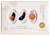 【送料無料(メール便)】新・みつろうラップ・すおう色 Sx3個セット acowrap