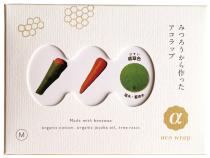 【送料無料(メール便)】新・みつろうラップ・ひすい色 Mx2個セット acowrap