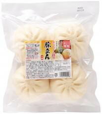 【冷凍食品】ムソー　美勢商事　口福広場・豚まん　480g（4個）【冷凍】