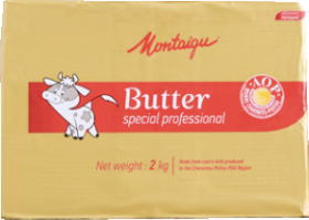 Montaigu AOP発酵バター　2kgx5　冷凍