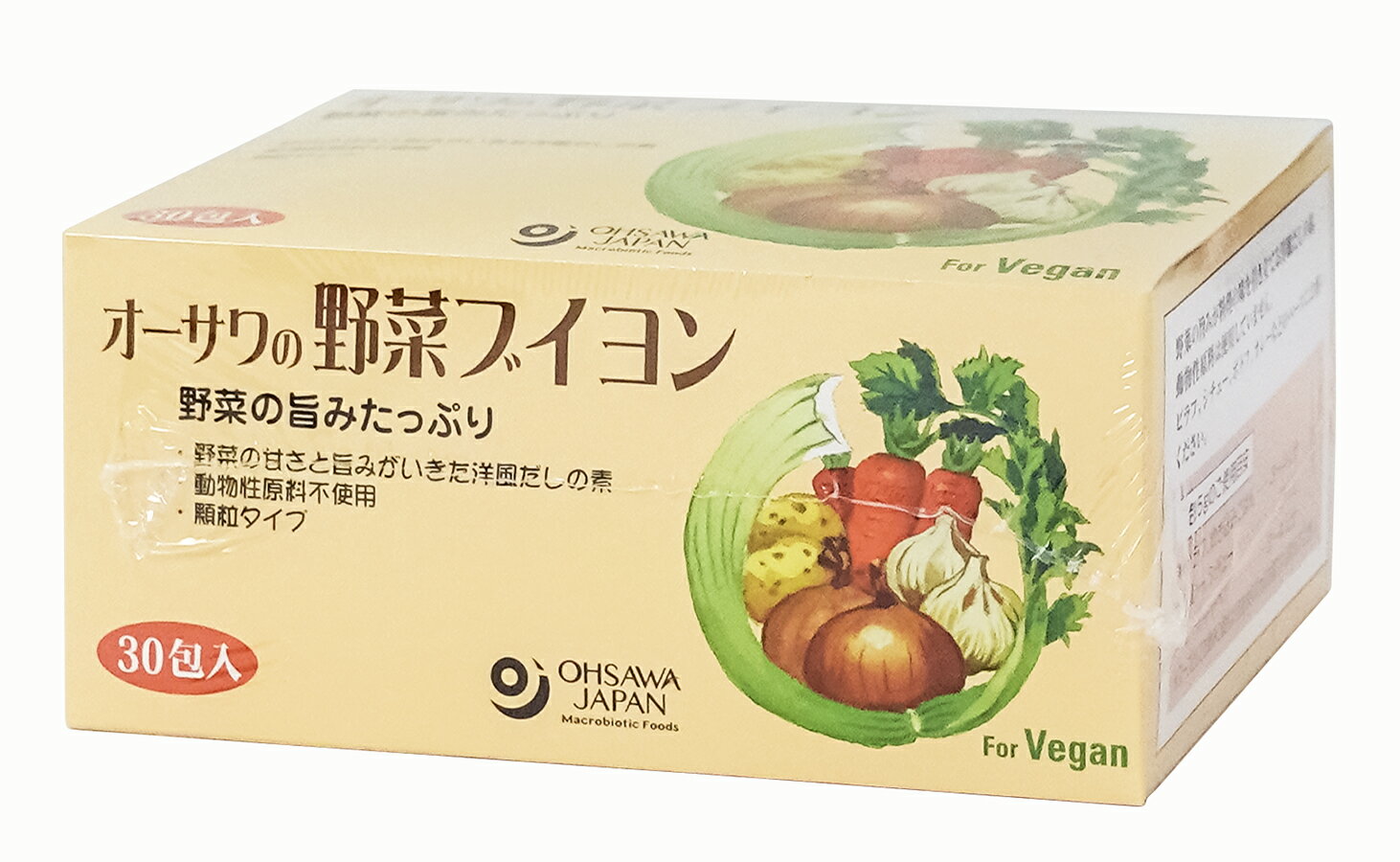 オーサワの野菜ブイヨン　150g(5g×30包)